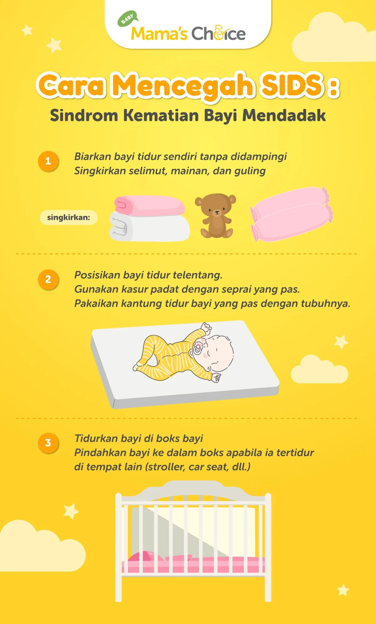 Cara Mencegah SIDS: Sindrom Kematian Mendadak Pada Bayi