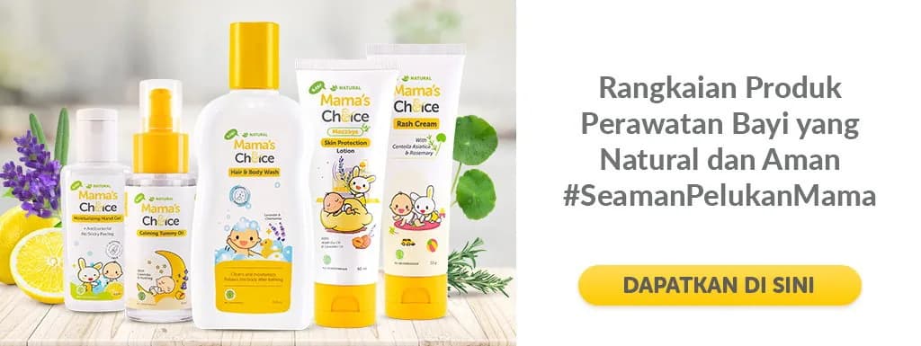 Mama’s Choice Baby Hair and Body Wash, sampo bayi