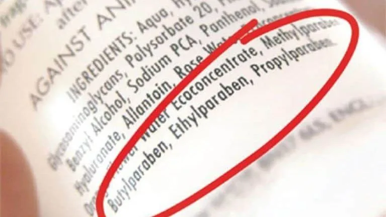 paraben dalam kosmetik