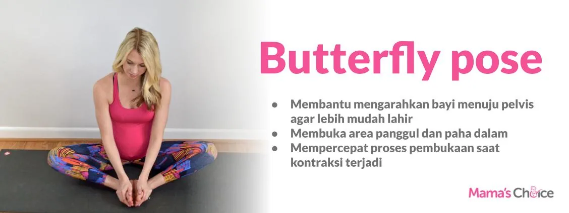 Butterfly pose