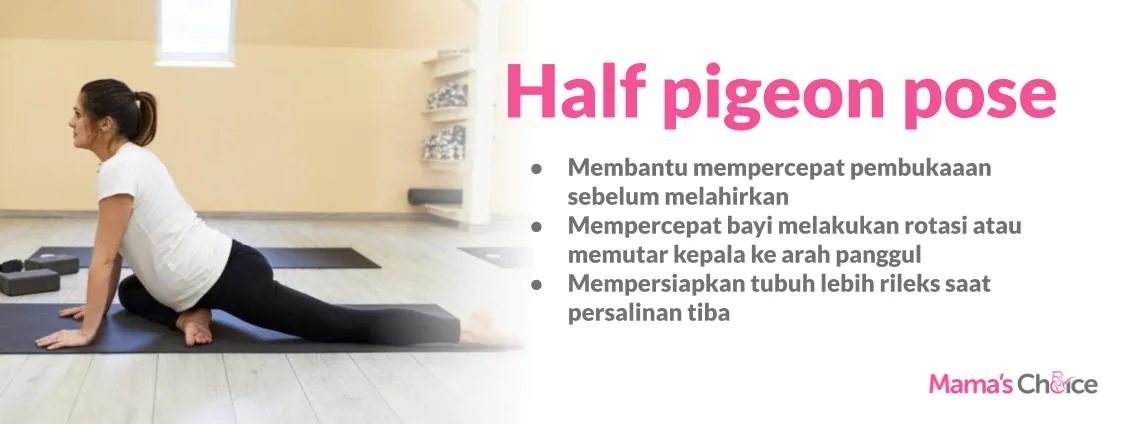 Half pigeon pose