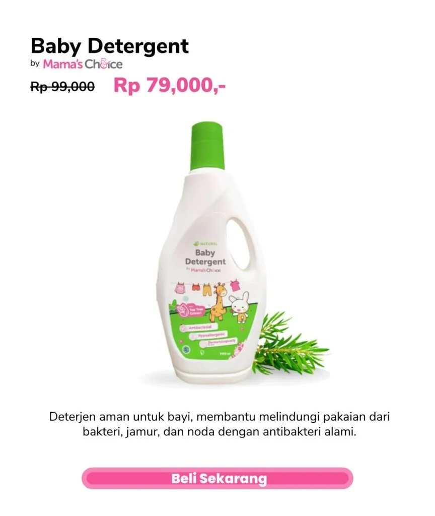 5. Gunakan Deterjen yang Aman untuk Bayi