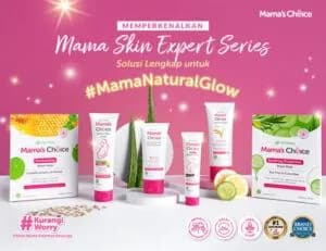 Rangkaian perawatan tubuh dan wajah Mama