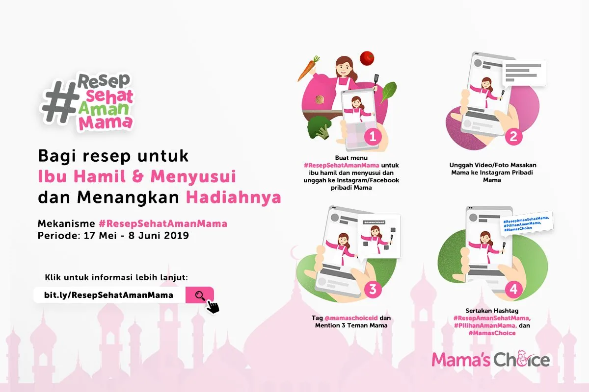 Ikuti kompetisi masak Resep Sehat Aman Mama dari Mama