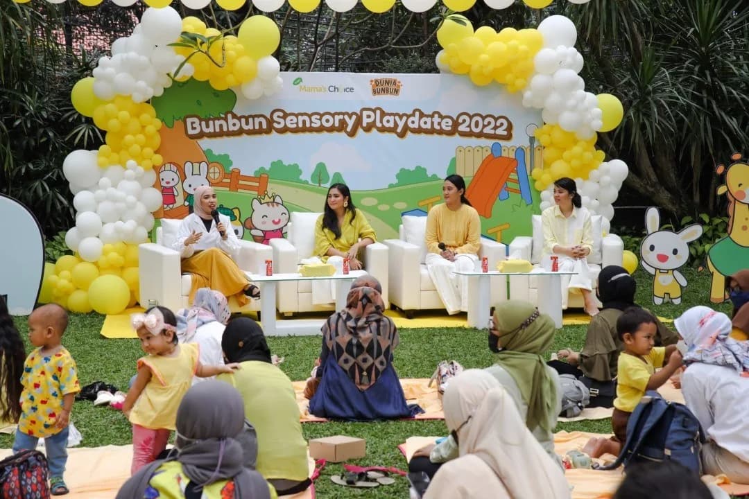 Mama’s Choice Gelar Bunbun Sensory Playdate di Hari Anak