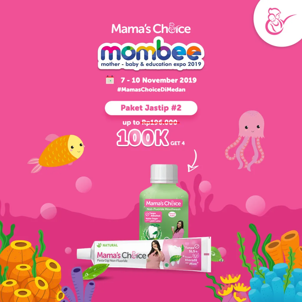 Mama’s Choice hadir di Mombee Fair Medan!