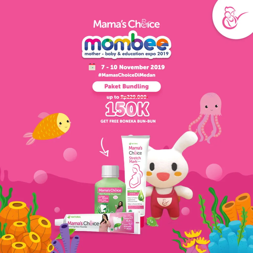 Mama’s Choice hadir di Mombee Fair Medan!