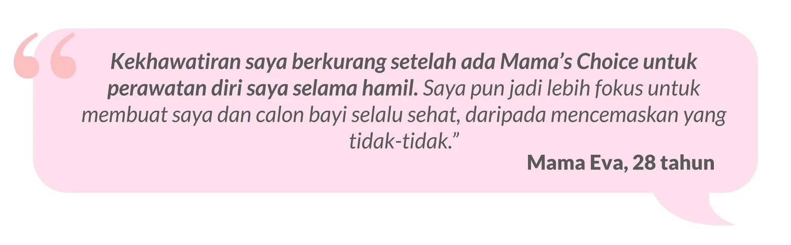 Cegah dari sekarang, dengan PilihanAmanMama yang bebas toksin, halal, dan dibuat dengan bahan-bahan natural ya