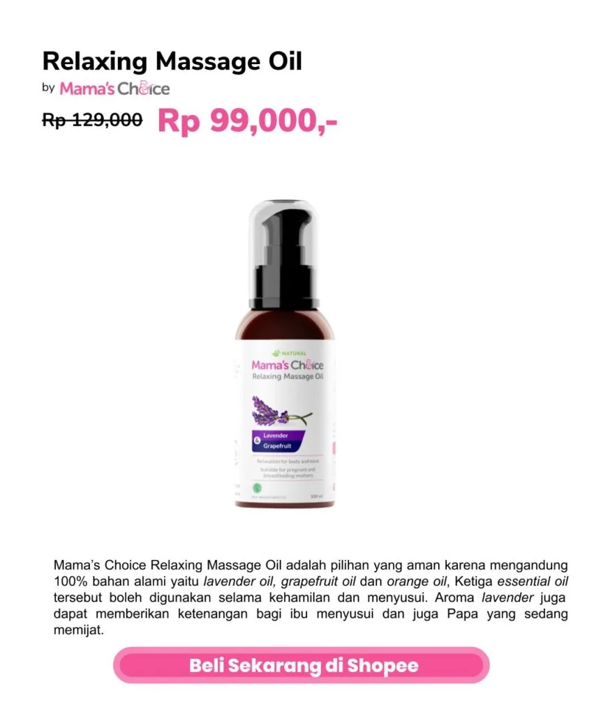Mama’s Choice Relaxing Massage Oil