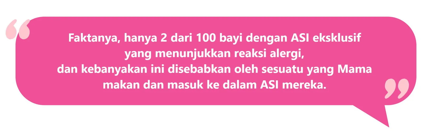 ruam susu pada bayi bukan karena ASI saja