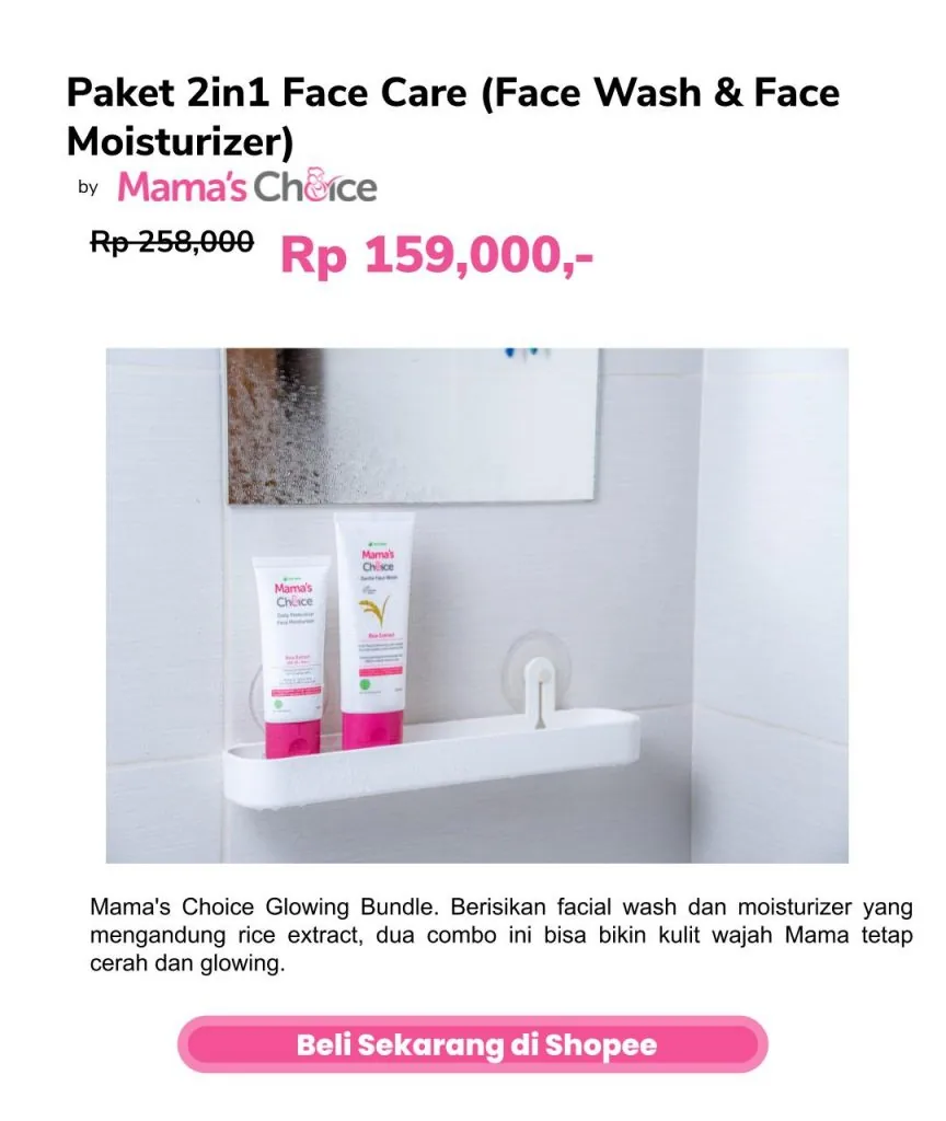 Di mana Mama bisa menemukan sabun muka untuk ibu hamil yang bagus dan aman?