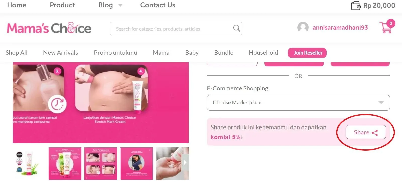 Komisi dari referral