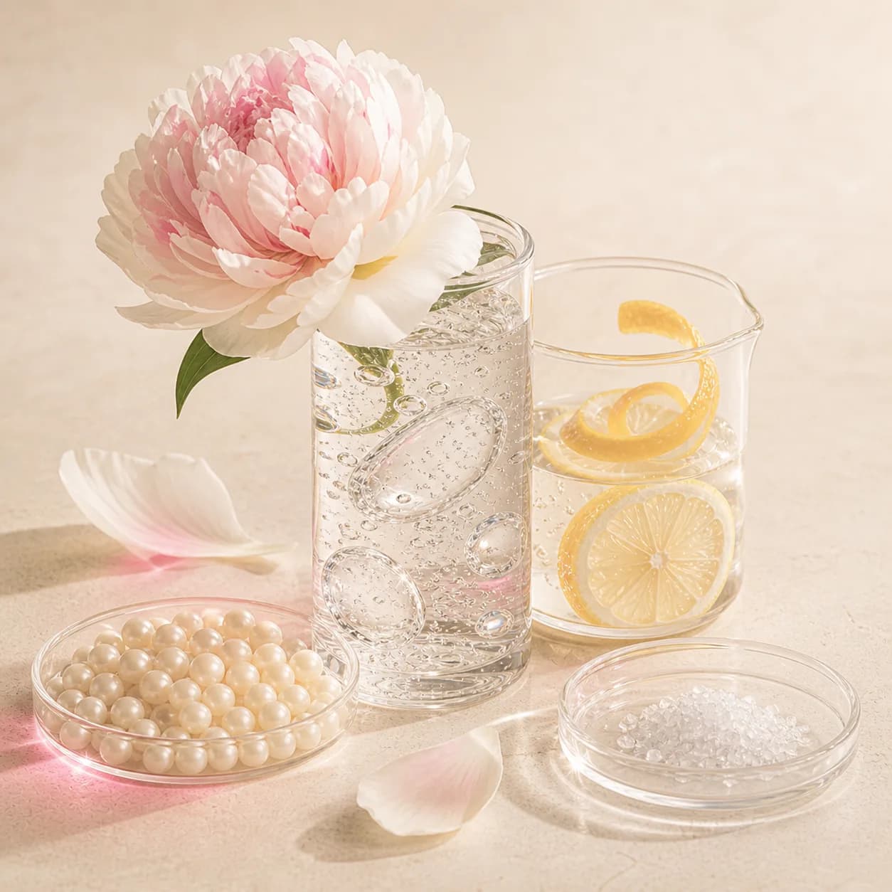 Peony Extract dalam Advanced Brightening Serum