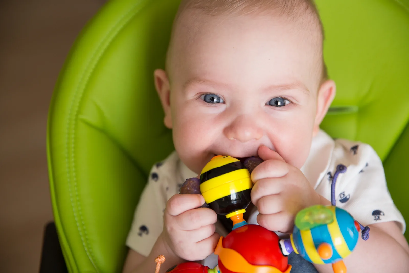 Mainan gigitan untuk bayi