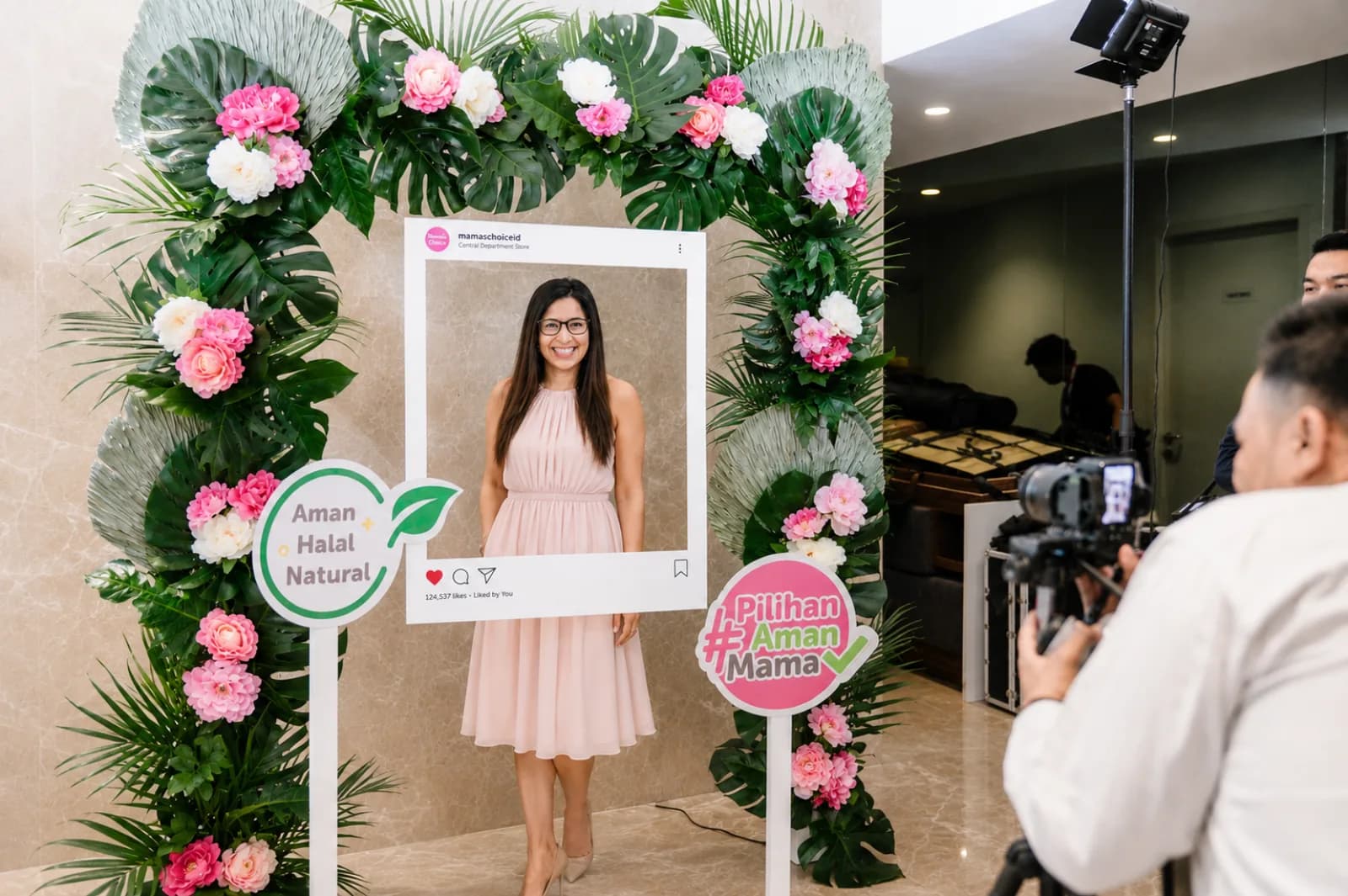 Roshni Mahtani, founder Mama’s Choice, di acara peluncuran