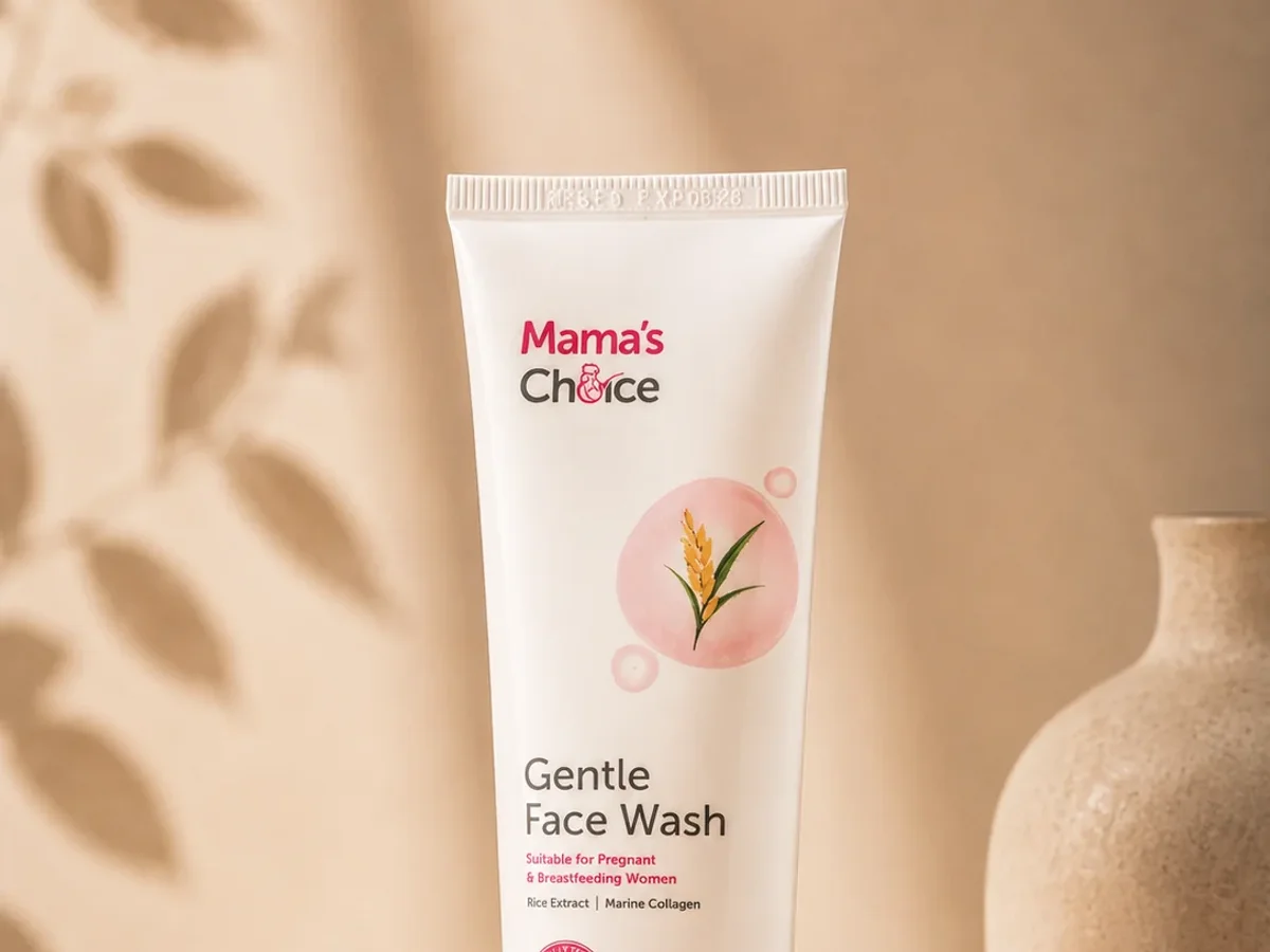 Mama's Choice Gentle Face Wash untuk kulit berjerawat saat hamil