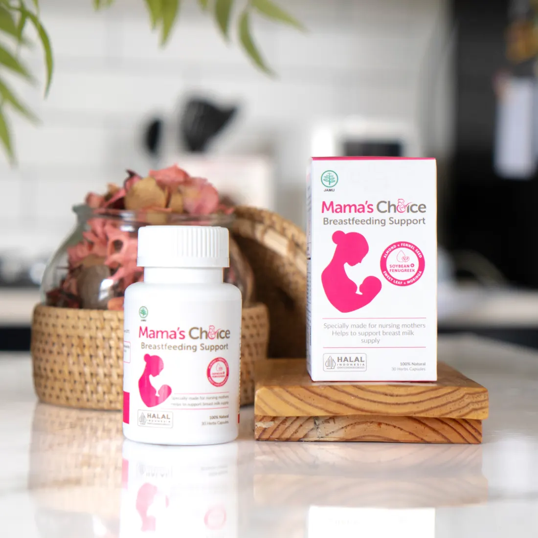 Suplemen pelancar ASI Mama's Choice Breastfeeding Support