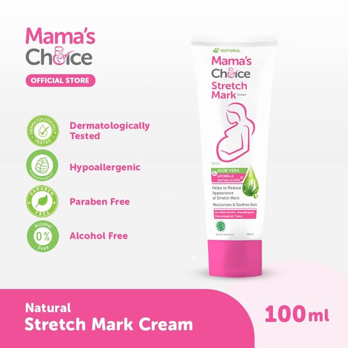 Beli Mama's Choice Stretch Mark Cream di Tokopedia