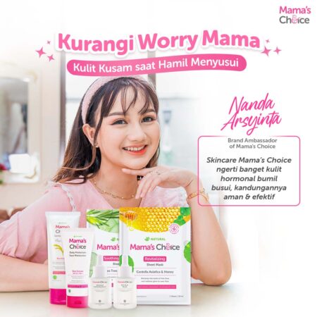 Kurangi Worry | Sunscreen Ibu Hamil | Daily Protection Face Moisturizer SPF 20 PA++ Mama's Choice (Mineral Sunscreen Moisturizer Ibu Hamil dan Menyusui))