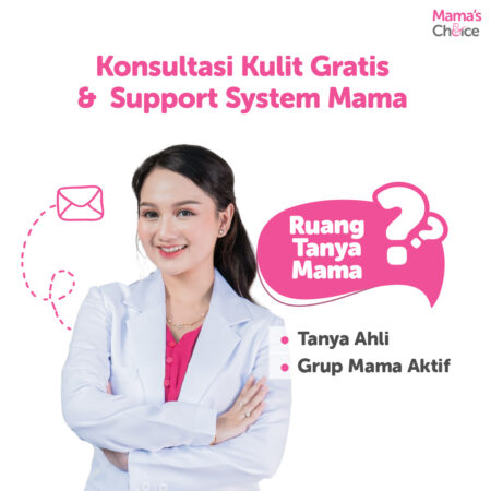 Konsultasi | Sunscreen Ibu Hamil | Daily Protection Face Moisturizer SPF 20 PA++ Mama's Choice (Mineral Sunscreen Moisturizer Ibu Hamil dan Menyusui))