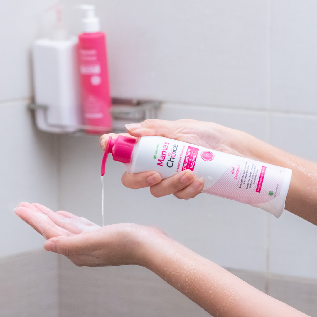 Mama's Choice Treatment Shampoo, sampo yang aman untuk ibu hamil dan menyusui 