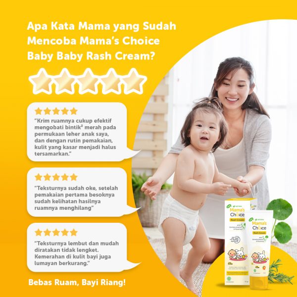 baby rash cream Mama's Choice salep ruam popok