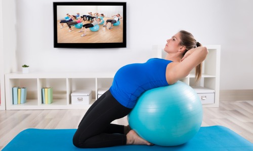 manfaat gymball untuk ibu hamil