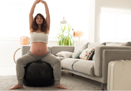cara menggunakan gym ball untuk ibu hamil