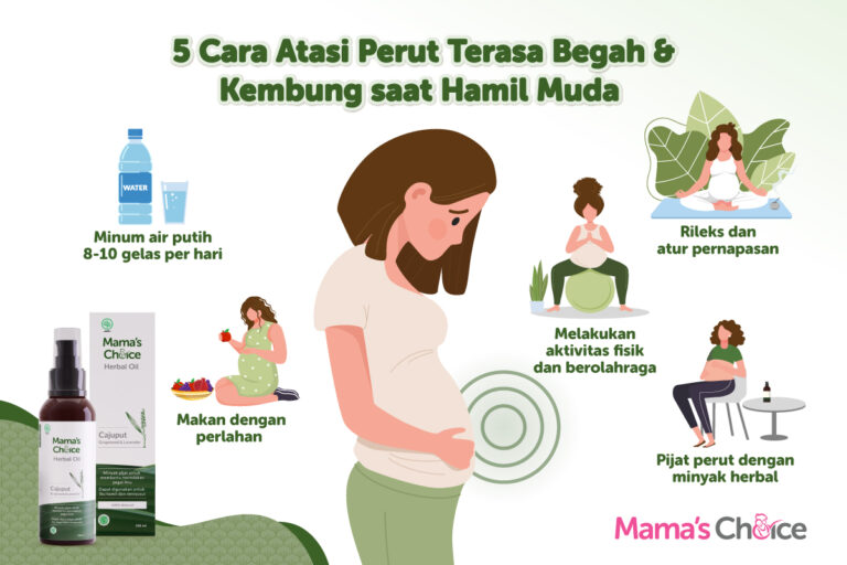 5 Cara Mengatasi Perut Terasa Begah & Kembung saat Hamil Muda