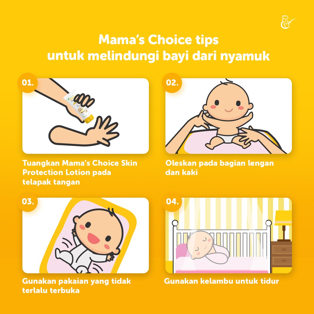 Tips untuk melindungi bayi dari nyamuk