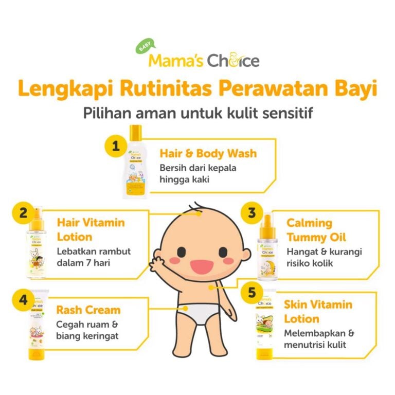 Skincare Bayi Terbaik & Urutan Penggunaannya