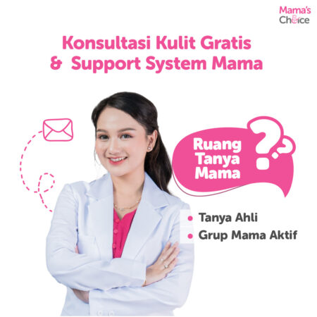 Konsultasi | Stretch Mark Treatment Series Mama's Choice (Stretch Mark Cream + Stretch Mark Serum) Obat Krim Strechmark Terdaftar BPOM